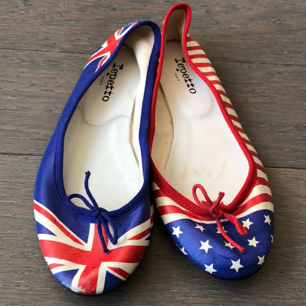 REPETTO size 38-1/2 USA British ballet flats